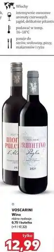 Kaufland VOSCARINI Wino różne rodzaje oferta