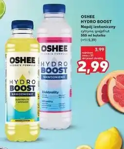 Kaufland OSHEE HYDRO BOOST Napój izotoniczny cytryna, grejpfrut 555 ml butelka oferta