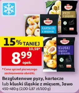 Auchan Bezglutenowe pyzy, kartacze lub kluski śląskie z mięsem oferta