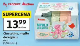 Auchan Ciastolina, mydło do kąpieli oferta