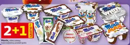 Auchan Monte, różne rodzaje, trzeci najtańszy produkt gratis oferta