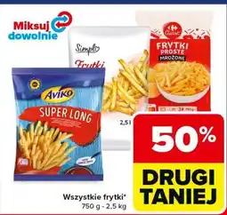 Carrefour Market Wszystkie frytki oferta