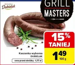 Carrefour Market Kaszanka wyborna DUBIELAK oferta