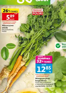 Auchan Włoszczyzna młoda oferta