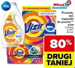 Carrefour Market Proszek, żel, kapsułki do prania VIZIR oferta