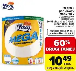 Carrefour Market Ręcznik papierowy MEGA FOXY oferta