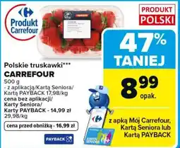Carrefour Market Polskie truskawki CARREFOUR oferta