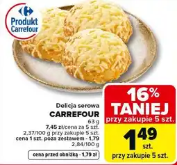 Carrefour Market Delicja serowa CARREFOUR oferta