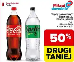 Carrefour Napój gazowany COCA-COLA, FANTA, SPRITE oferta