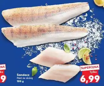 Sandacz filet ze skórą