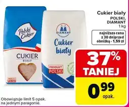 Carrefour Cukier biały POLSKI DIAMANT oferta