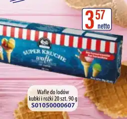 AT Super kruche Wafle do lodów kubki i rożki oferta