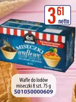 AT Wafle do lodów miseczki oferta