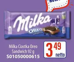 AT Milka Ciastka Oreo Sandwich oferta