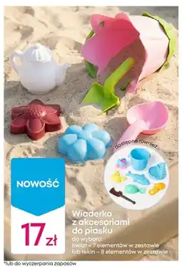 Pepco Wiaderko z akcesoriami do piasku rekin 8 elementów w zestawie oferta