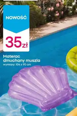 Pepco Materac dmuchany muszla 104x90cm oferta