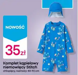 Pepco Komplet kąpielowy niemowlęcy Stitch oferta