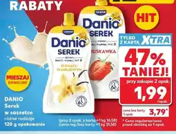 Kaufland Serek w saszetce o smaku waniliowym Danio oferta
