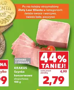 Kaufland Szynka Krakus oferta
