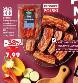 Kaufland Boczek w marynacie paprykowej Let's BBQ oferta