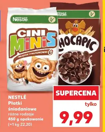 Kaufland Płatki śniadaniowe Nestle oferta