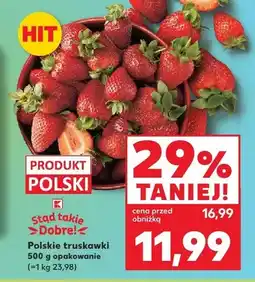 Kaufland Polskie truskawki oferta