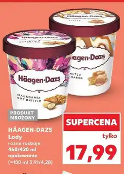 Kaufland Lody Häagen-Dazs Macadamia Nut Brittle oferta