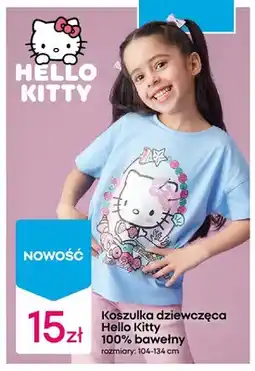Pepco Koszulka dziewczęca Hello Kitty 100% bawełny oferta