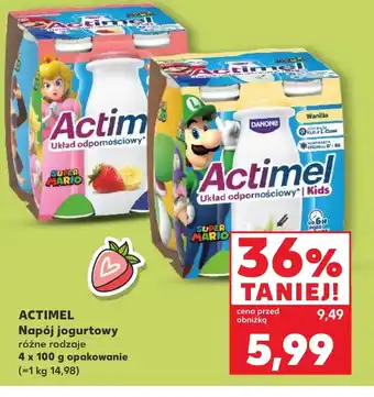 Kaufland Napój mleczny Actimel oferta