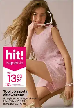 Pepco Top lub szorty dziewczęce oferta