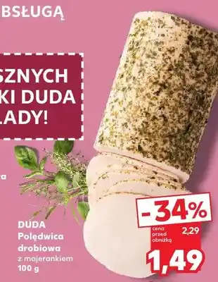 Kaufland Polędwica drobiowa z majerankiem Duda oferta