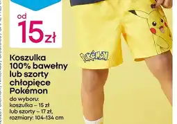 Pepco Szorty chłopięce Pokémon oferta