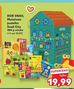 Kaufland Metalowe pudełko Snail City BOB SNAIL oferta