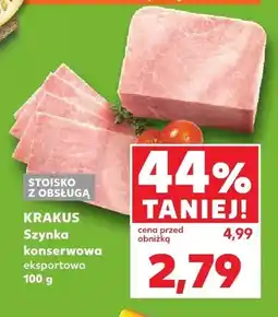 Kaufland Szynka konserwowa eksportowa Krakus oferta