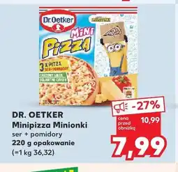 Kaufland Minipizza Minionki ser + pomidory Dr. Oetker oferta