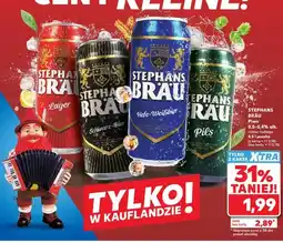 Kaufland Piwo STEPHANS BRÄU Lager oferta