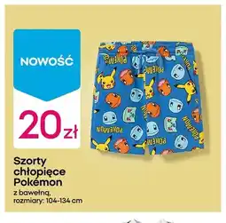 Pepco Szorty chłopięce Pokémon z bawełną oferta