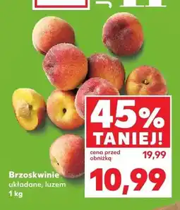 Kaufland Brzoskwinie układane luzem oferta