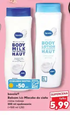 Kaufland Mleczko do ciała bevola oferta