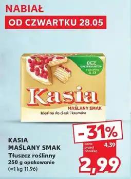 Kaufland Tłuszcz roślinny maślany smak Kasia oferta