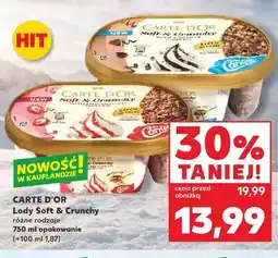 Kaufland Lody CARTE D'OR Soft & Crunchy oferta