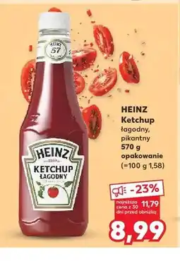 Kaufland Ketchup łagodny Heinz oferta