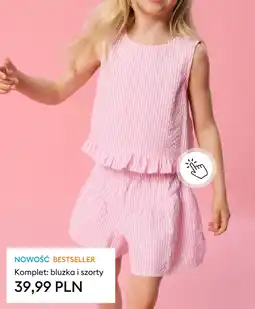 Sinsay Komplet: bluzka i szorty oferta