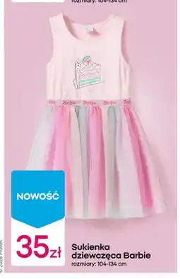 Pepco Sukienka dziewczęca Barbie 104-134cm oferta