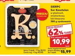 Kaufland Ser Kasztelan w plastrach śmietankowy Sierpc oferta