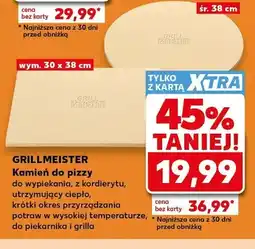 Kaufland Kamień do pizzy GRILLMEISTER śr. 38cm oferta