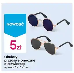 Pepco Okulary przeciwsłoneczne dla zwierząt 8x1,5x1cm oferta