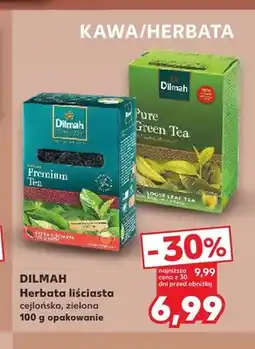 Kaufland Herbata liściasta cejlońska DILMAH Premium Tea oferta