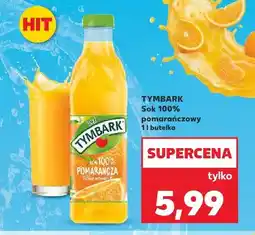 Kaufland Sok 100% pomarańczowy Tymbark oferta