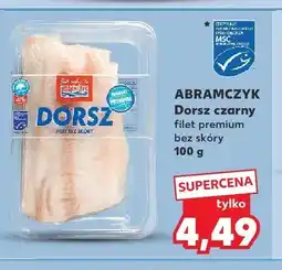 Kaufland Dorsz czarny filet premium bez skóry ABRAMCZYK oferta